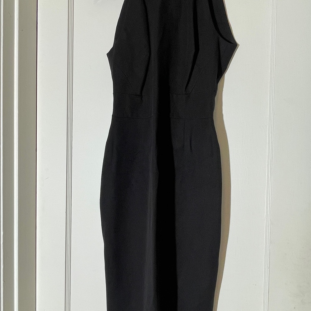 Banana Republic Classic Black Midi Dress